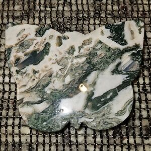 Moss Agate Butterfly